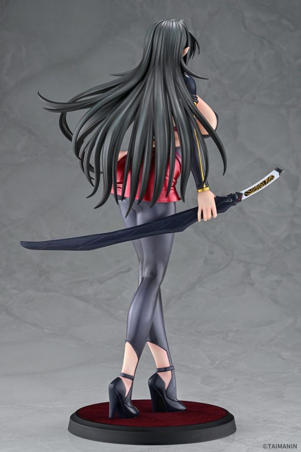 【R18PVC-預定】Q-six 對魔忍RPGX 安妮羅傑 瓦裘拉 1/6 黑色一般版 