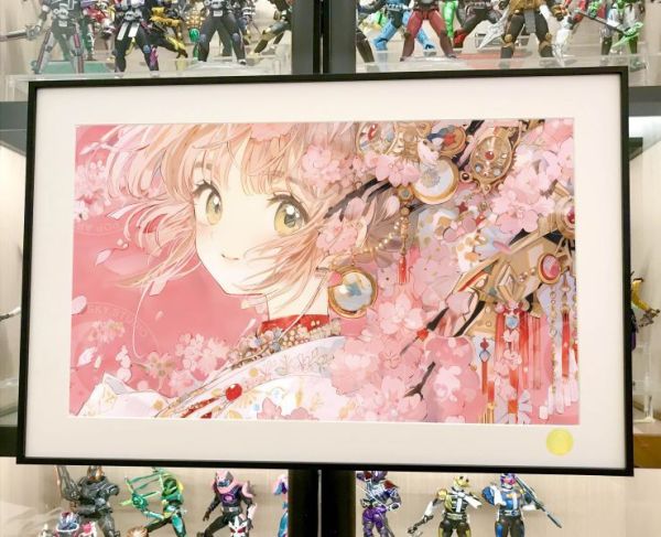 【海外代購】星空 《櫻花小櫻》魔卡少女櫻庫洛牌百變小櫻動漫裝飾畫 