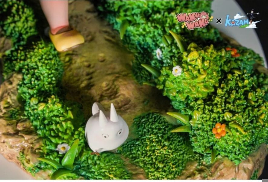 【預定】WAKUWAKU×風見Kazami 宮崎駿系列首款 小梅與白龍貓 