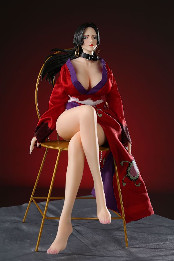 『真實可插』【海外代購】【13CM】可脫可插可動 - 御宅 女帝 矽膠可動人偶 