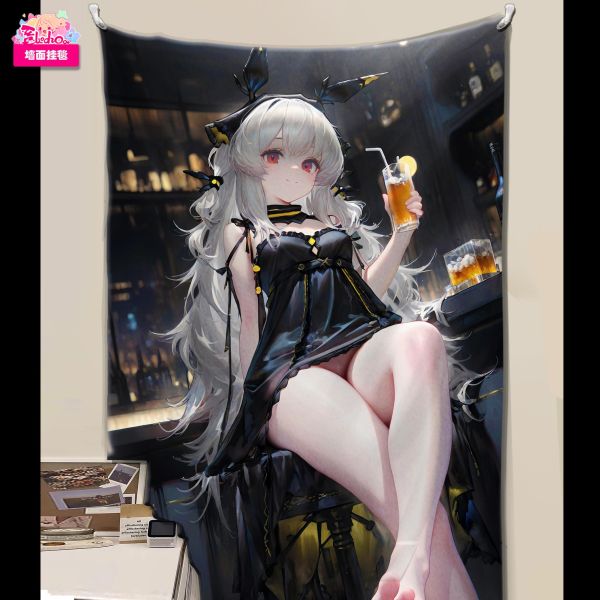 【海外代購】阿喵畫社 溫蒂 8k超清精裱畫 牆面掛毯  冰箱貼 