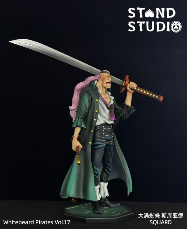 【預定】替身 白鬍子海賊團 第17彈－大渦蜘蛛 斯庫亞德（Squard） 航海王 ONE PIECE 