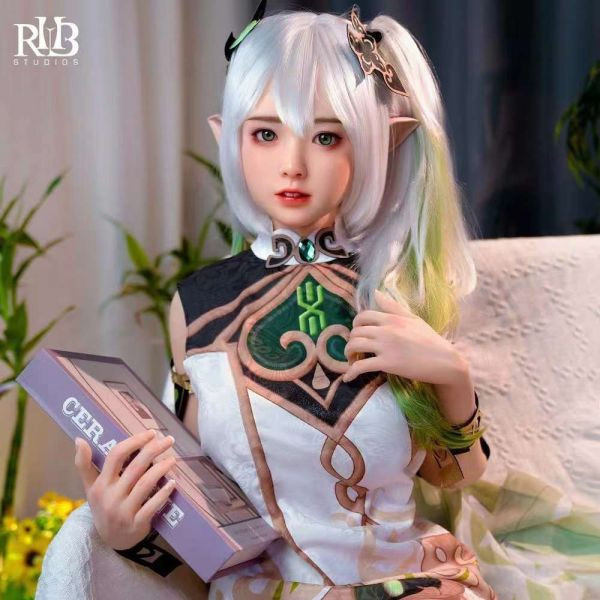 〖海外現貨〗RHB 1/1 美少女cos草神 蠟像級鉑金矽膠 可動 