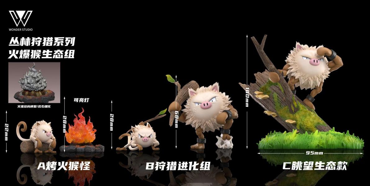 【預定】玩得 Wonder 火爆猴進化組 