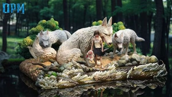 【海外現貨】OPM 桌面小場景系列007 幽靈公主 