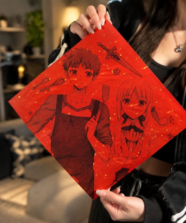 【海外代購】千鳥社 《Fate 春聯》 羊年春聯對聯春節Saber命運之夜Fate阿爾托莉雅衛宮士郎 