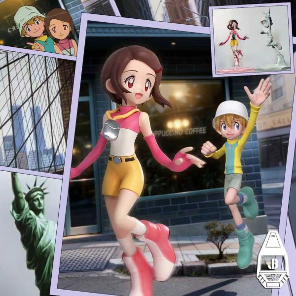 【預定】JBS 羈絆社 數碼寶貝02高石武/岳 /八達獸/浮游獸 