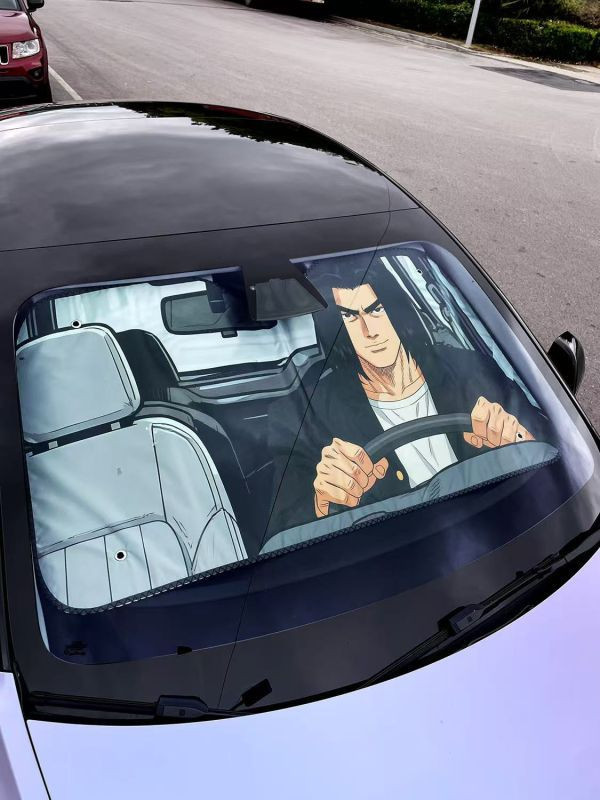 【海外代購】千鳥社 《汽車前擋遮陽-三井壽和鐵男》灌籃高手 