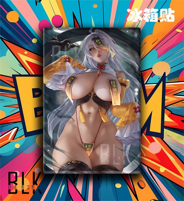 【海外代購】巴洛克 儀玄絕區零Yixuan遊戲二次元動漫裝飾畫/冰箱貼 