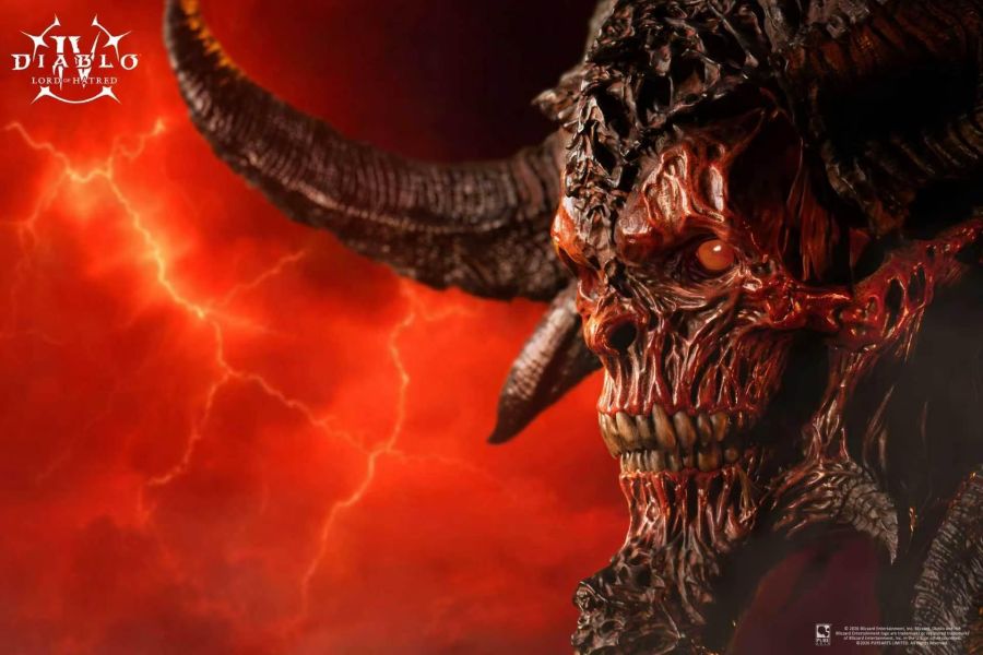 【預定】Purearts DIABLO IV: LORD OF HATRED MEPHISTO 1/2 SCALE ART MASK 《暗黑破壞神 IV：憎恨之王》墨菲斯托 1/2 藝術面具 