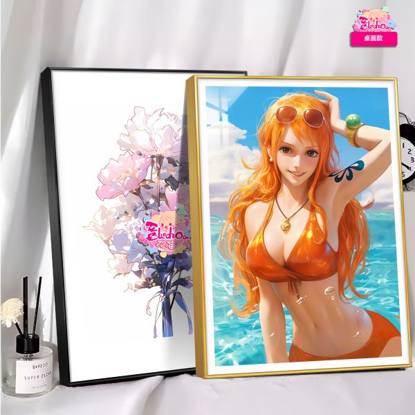 【海外代購】阿喵畫社 夏至 娜美《海盜王》8k超清裝飾畫 