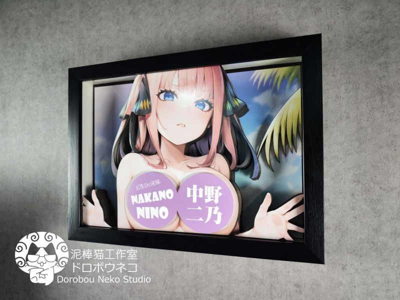 【海外代購】泥棒貓 DSOS-002 五等分的新娘 中野二乃 立體畫 