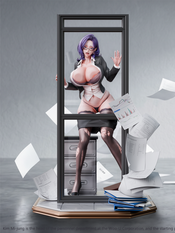 【R18-預定】GZ 落地窗前的金美婷組長 美麗新世界 