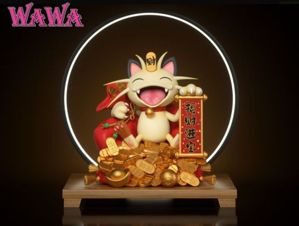 【預定】WAWA 招財進寶招財貓喵喵 招財貓2.0 