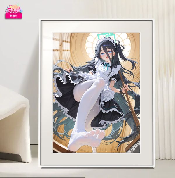 【海外代購】阿喵畫社 女僕 天童 展館級8k超清精裱畫 