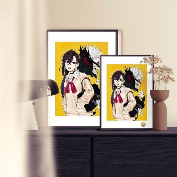 【海外代購】皇呱 《膽大黨雙人照》膽大黨當噠當綾瀨桃高倉健裝飾畫 