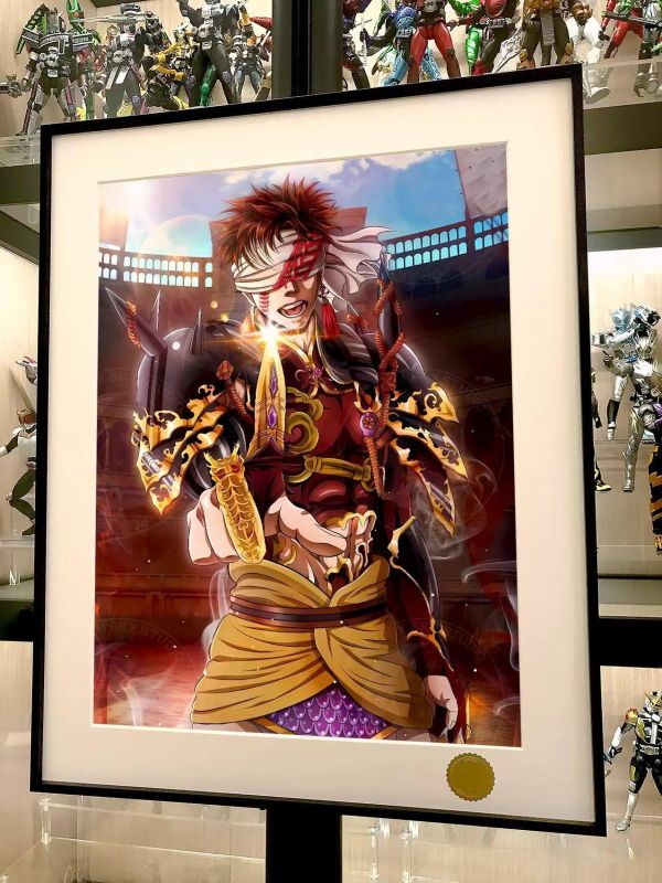 【海外代購】星空 《始皇帝》亞當呂布嬴政終末的女武神Record of Ragnarok哈迪斯動漫裝飾畫 