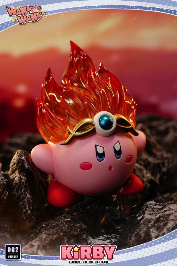 【預定】WAKUWAKU 星之卡比圖鑑大集合第二彈 火焰卡比 
