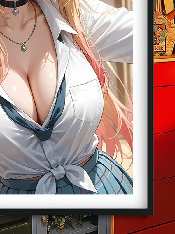 【海外代購】巴洛克《yes喜多川》更衣人偶墜入愛河裝飾畫冰箱貼 