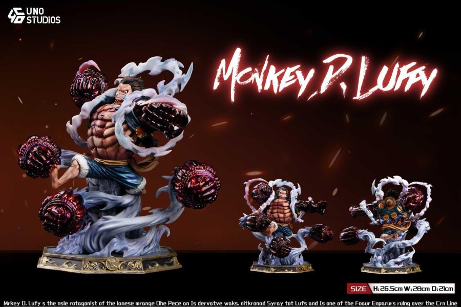 【預定】UNO 海賊王26.5CM 四檔路飛 