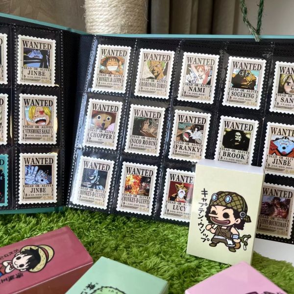 【海外代購】集品 海賊王全套人物通緝令小郵冊&郵票貼（珍藏版） 