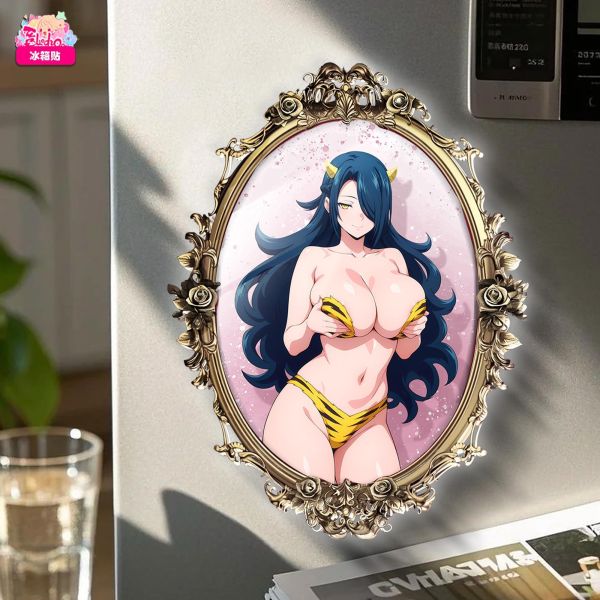 【海外代購】阿喵畫社 動漫冰箱貼第七十五彈魔都精兵的奴隸魔鏡系列 高透亞克力磁吸冰箱貼 