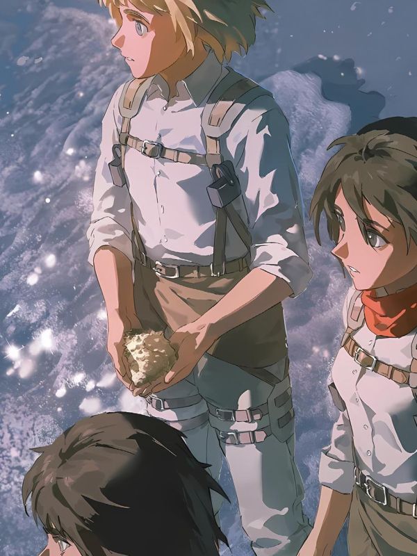 【海外代購】星空 《大海》艾倫進擊的巨人三笠利威爾兵長Eren調查兵團動畫裝飾畫 