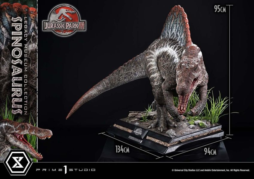 【預定】Prime 1 P1S 1/6 侏羅紀公園3－棘龍（Spinosaurus）場景雕像 LMCJWF-09 