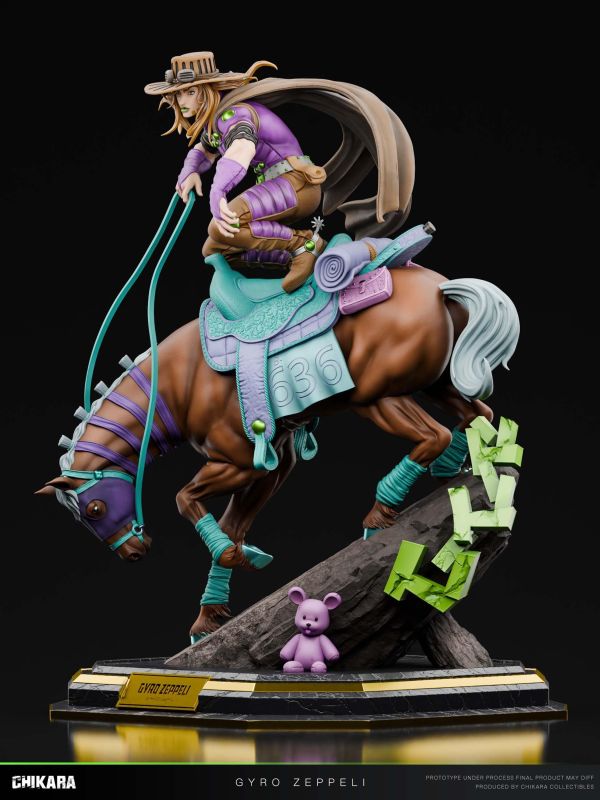 【預定】力量CHIKARA JOJO的奇妙冒險第七部 飆馬野郎 傑洛·齊貝林 