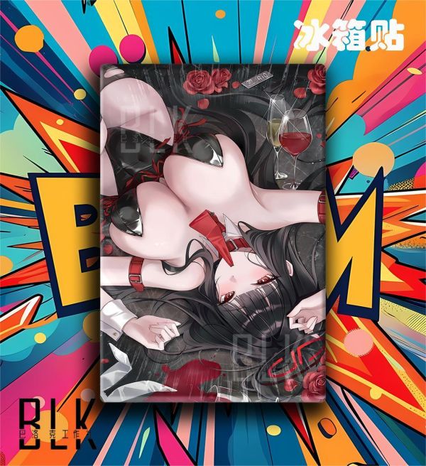 【海外代購】巴洛克 《玫瑰莉音》天雨亞子Rio明日奈蔚藍檔案遊戲動畫裝飾畫 