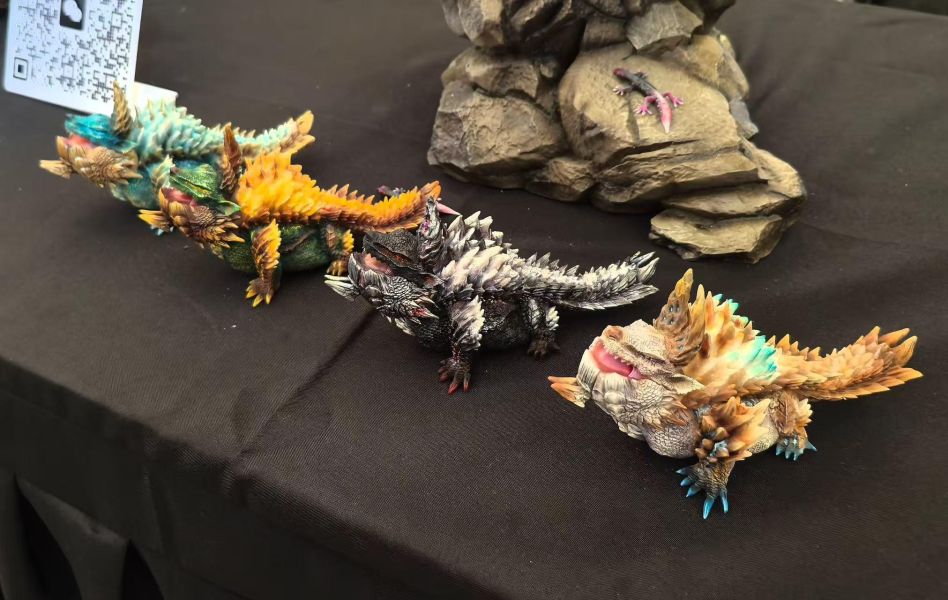 【預定】RW 魔物獵人－岩賊龍魔改系列「雷狼龍肥宅」 