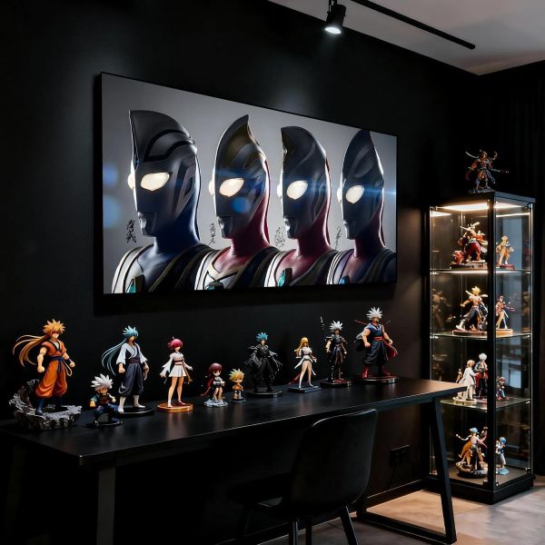 【海外代購】千鳥社 《平成奧特曼第二彈》人間體聲優演員簽名鼠標墊裝飾畫 