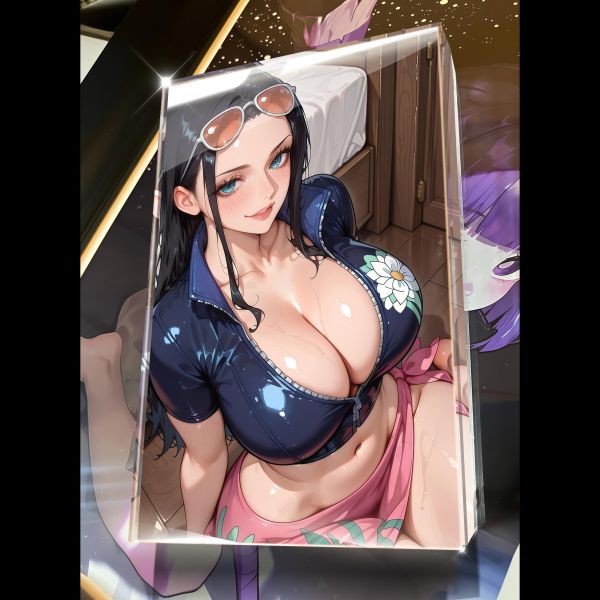 【海外代購】阿喵畫社 第六十六彈動漫卡磚海賊王三女神 壓克力加厚紀念收藏磚卡磚 