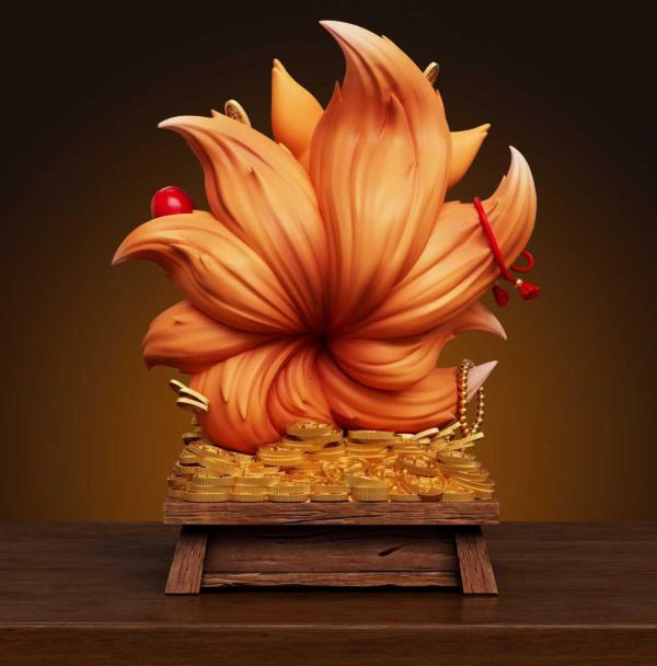 【預定】wawa 招財系列 招財九尾 