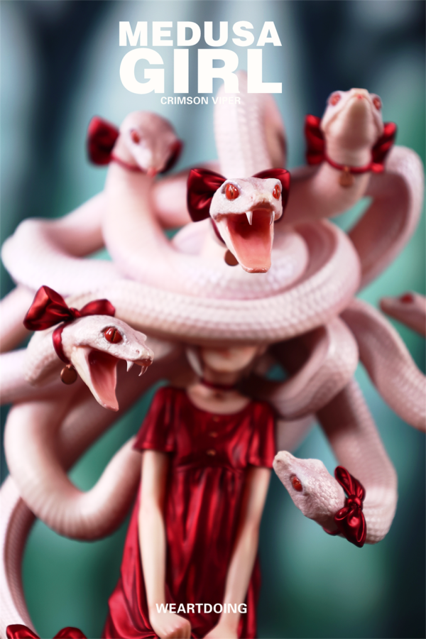 【預定】WeArtDoing WAD 美杜莎少女 綠蝰 紅蝰 