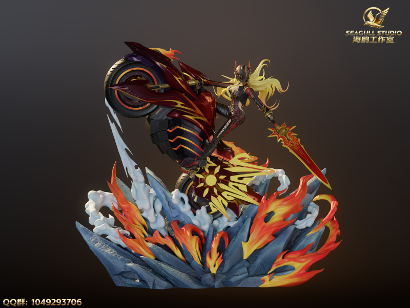 【預留請洽客服】海鷗 SEAGULL 原神場景雕像第一彈 — 火神瑪薇卡 