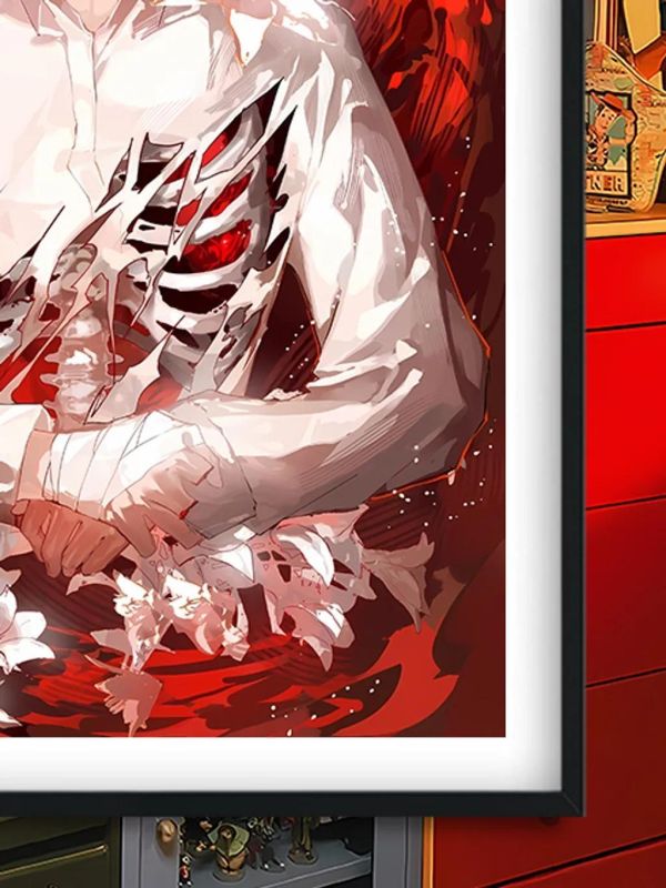 【海外代購】巴洛克 《花之利威爾》兵長進擊的巨人裝飾畫冰箱貼 