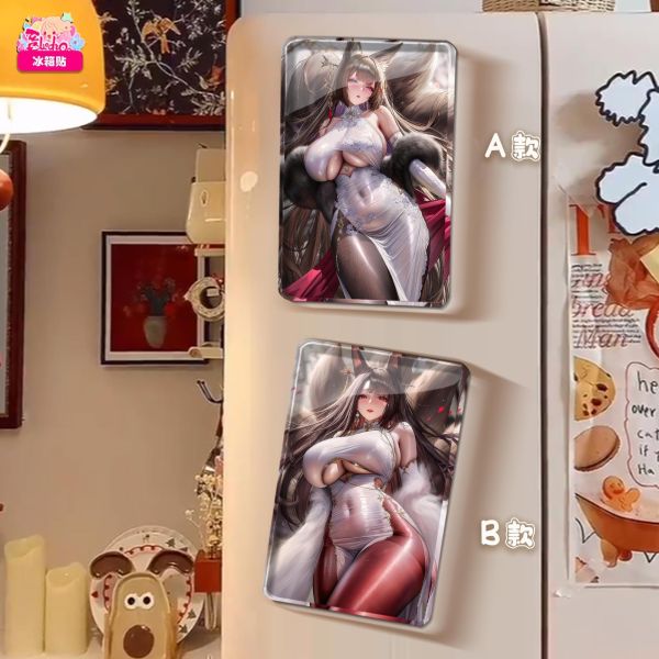 【海外代購】阿喵畫社 天城赤城國風版雙聯 8k主題高清裝飾畫雙聯 午睡毛毯 床頭地墊 冰箱貼 