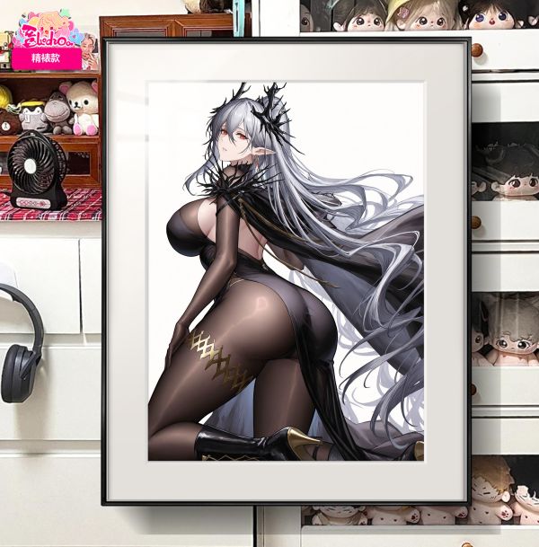 【海外代購】阿喵畫社 菈瑪蓮 展館級8k超清精裱畫 