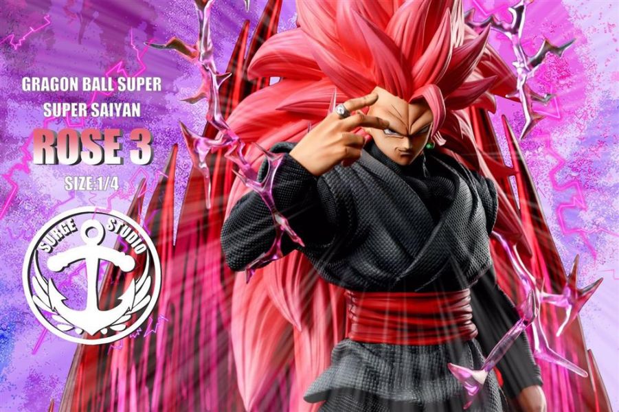 【海外代購】【60CM】巨浪 工作室首款龍珠gk 桃紅悟空 