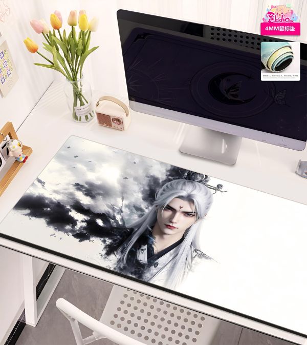 【海外代購】阿喵畫社 仙逆 墨染 王林五幅 新品異形套組裝飾畫 滑鼠墊 地墊 