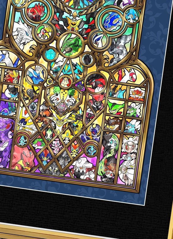 【海外代購】千鳥社 《寶可夢之窗》 寶可夢皮卡丘蒼響裂空座超夢阿爾宙斯午睡毯地毯裝飾畫 