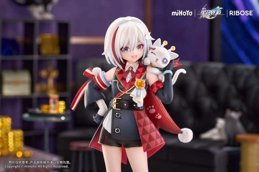 【預定】RIBOSE RISE UP+系列 崩壞：星穹鐵道 小不點貓貓系列手辦 托帕&帳簿 Ver. 