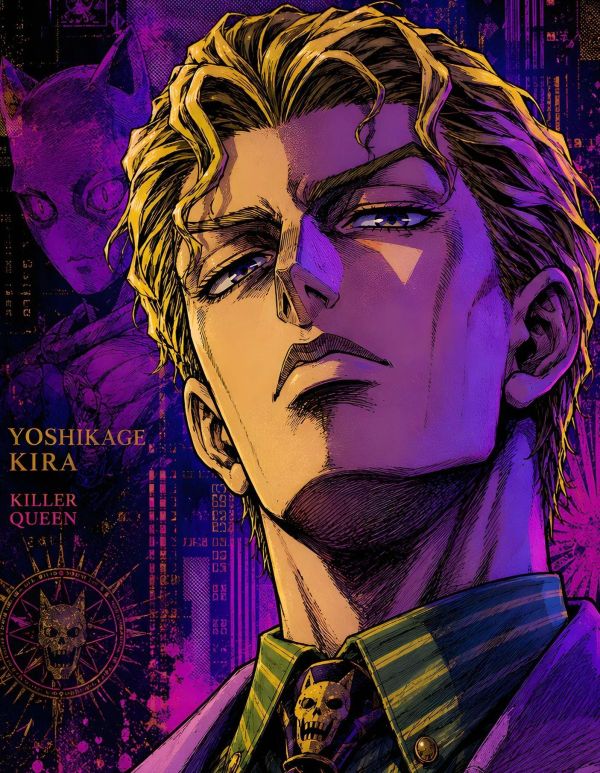 【海外代購】H2 《JOJO吉良吉影》JOJO的奇妙冒險不滅鑽石裝飾畫 