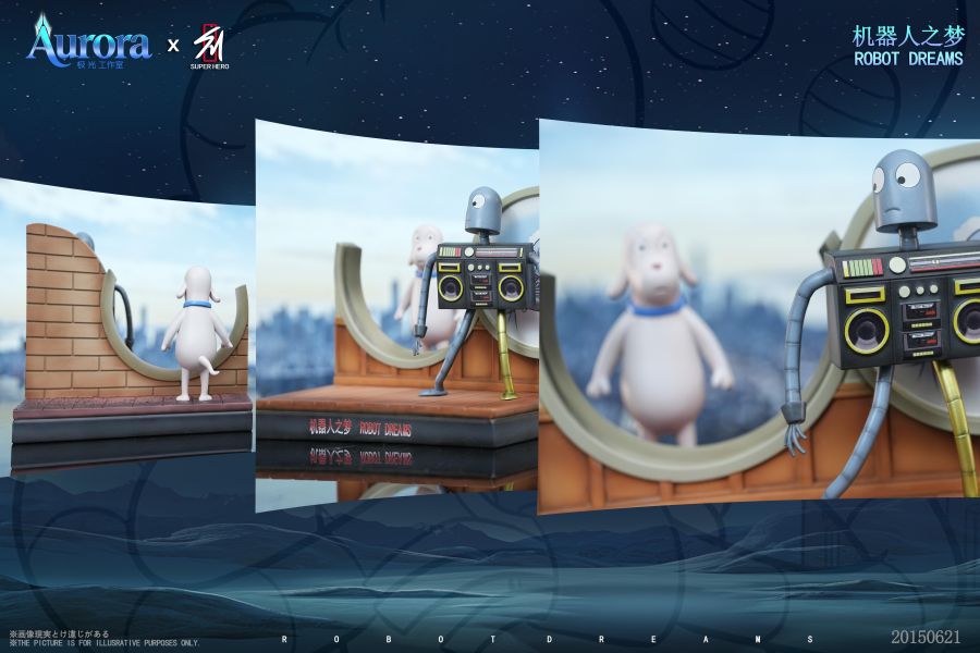 【預定】Aurora 極光 SUPER HERO 超英 機器人之夢 Robot Dreams 