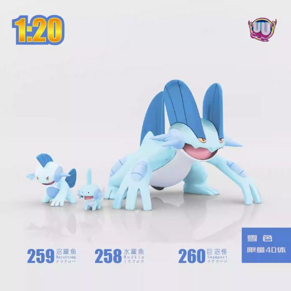 【預定】UU 1/20立體圖鑑寶可夢系列 巨沼怪組 