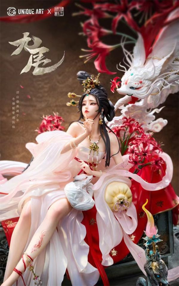 【預定】UNiQUE ART 糖王周毅 藝術家系列收藏級雕像《九尾》 