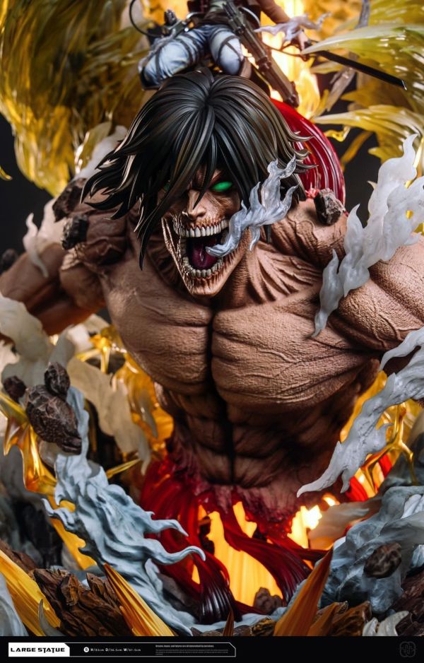 【海外私定限量99體】Hertz 進擊的巨人 艾倫 殘雲 