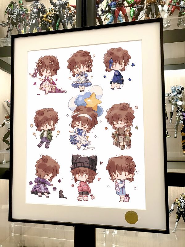 【海外代購】星空 《Q版小哀》灰原哀名偵探柯南雪莉黑衣組織宮野志保動漫裝飾畫 
