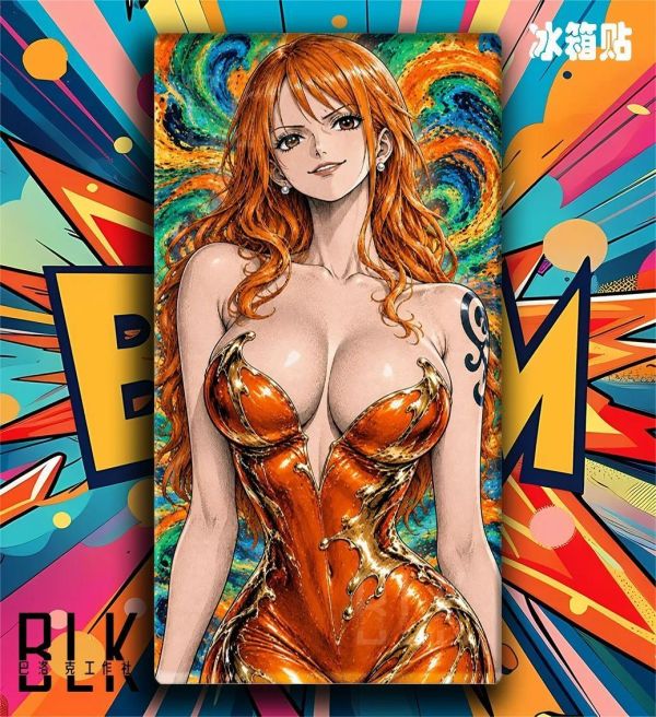 【海外代購】巴洛克 《暗黑海賊女團系列》冰箱貼 航海王/海賊王 